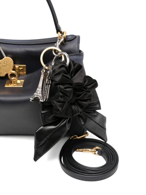 Balenciaga top-handle charm tote bag - Blue