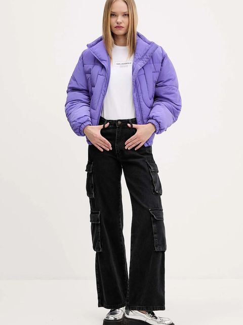 Karl Lagerfeld Jeans t-shirt bawełniany damski kolor biały A4W17003 - zdjęcie produktu nr 2