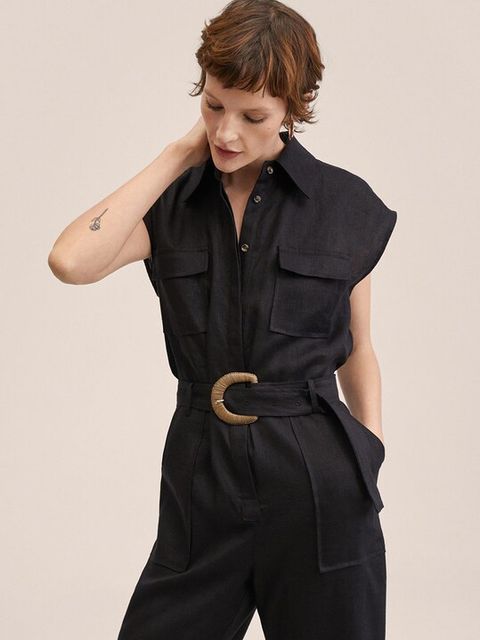 Mango kombinezon lniany Conga