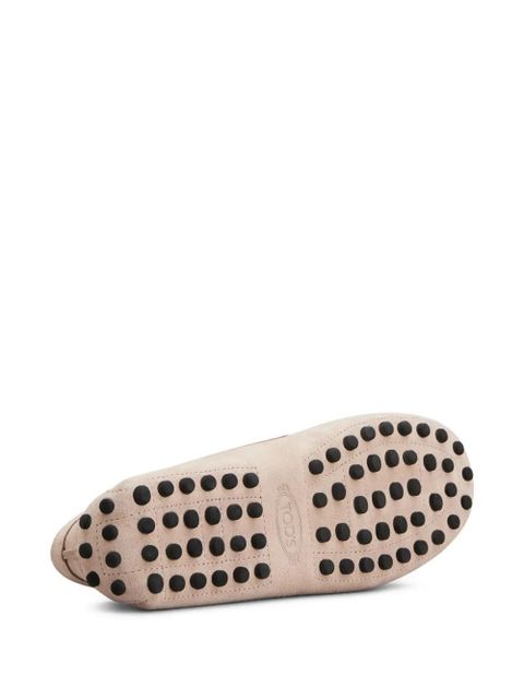 Tod's leather loafers - Pink