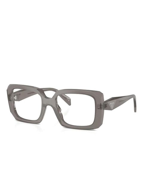 Prada Eyewear square-frame glasses - Grey - zdjęcie produktu nr 2