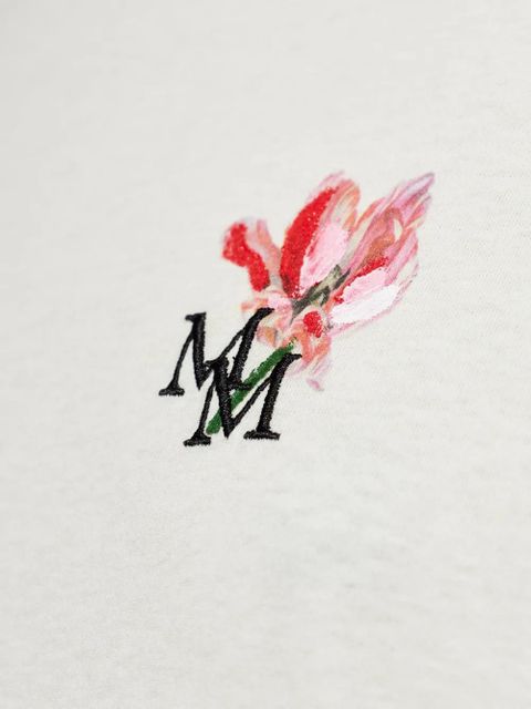 Maison Margiela floral-print T-shirt - White