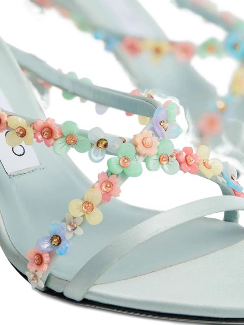 Jimmy Choo 90mm Blanche sandals - Brown