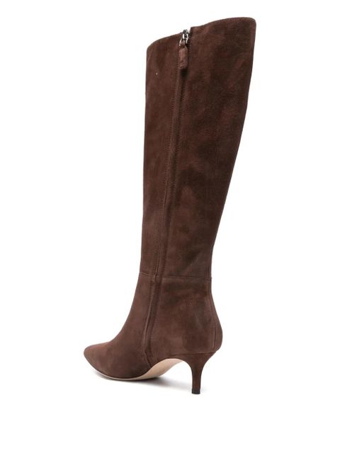 Lauren Ralph Lauren 60mm suede pointed-toe boots - Brown