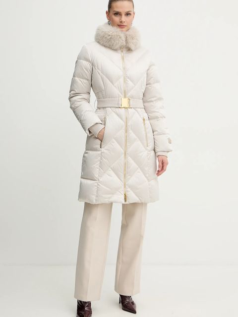 Marciano by Guess kurtka puchowa ELLY kolor beżowy zimowa 5BGL38 7374A - zdjęcie produktu nr 2