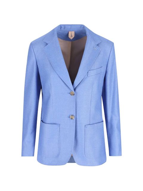 Max Mara single-breasted blazer - Blue - zdjęcie produktu nr 1