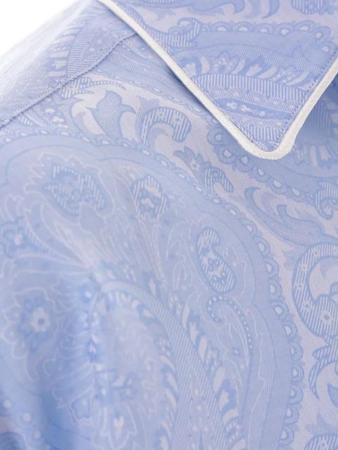 ETRO paisley-print pajama top - Blue