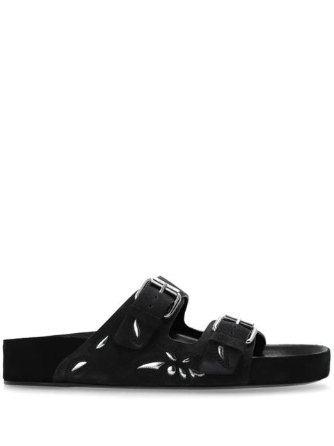 ISABEL MARANT Lennyo suede sandals - Black - zdjęcie produktu nr 2