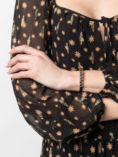 Valentino Garavani VLogo Signature leather bracelet - Black - zdjęcie produktu nr 2