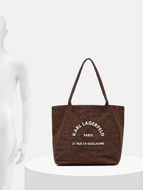 Karl Lagerfeld torebka kolor brązowy A1W50006