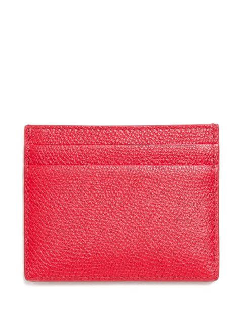 Valentino Garavani Vlogo Signature card holder - Red