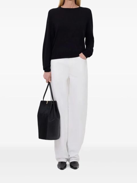 LouLou de Saison Angus drop-shoulder ribbed sweater - Brown - zdjęcie produktu nr 2