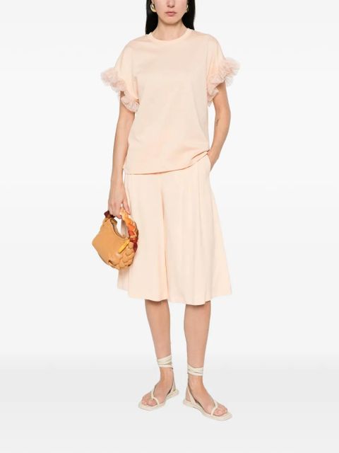 TWINSET pleated shorts - Neutrals - zdjęcie produktu nr 2