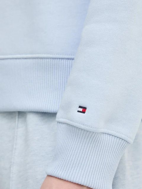 Tommy Hilfiger bluza damska kolor niebieski z nadrukiem WW0WW39791