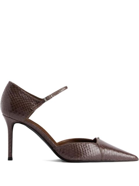 Giuseppe Zanotti 85mm Raquel D''orsay pumps - Brown - zdjęcie produktu nr 1