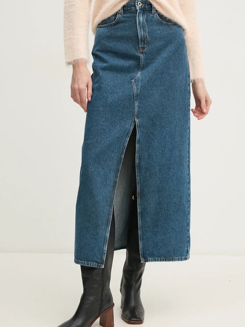 Pepe Jeans spódnica jeansowa MAXI SKIRT HW - zdjęcie produktu nr 1