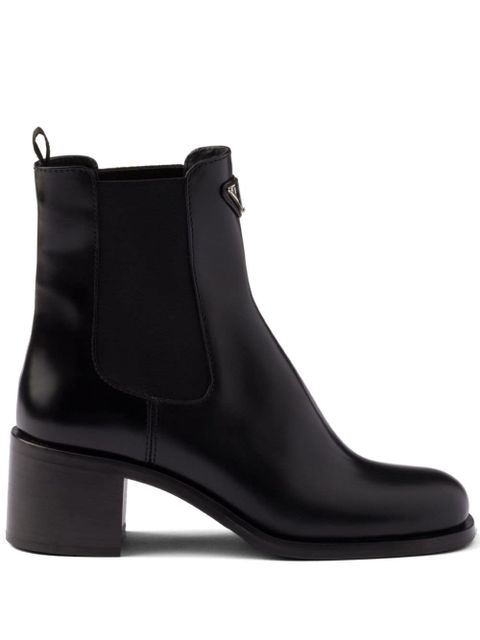Prada Brushed Chelsea boots - Black - zdjęcie produktu nr 1