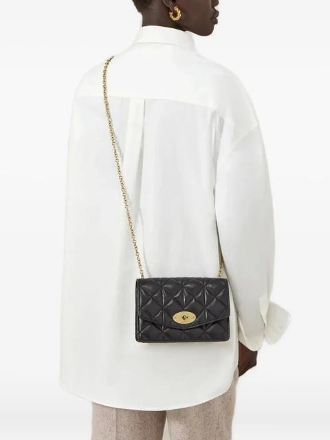 Mulberry small Darley quilted cross body bag - Black - zdjęcie produktu nr 2