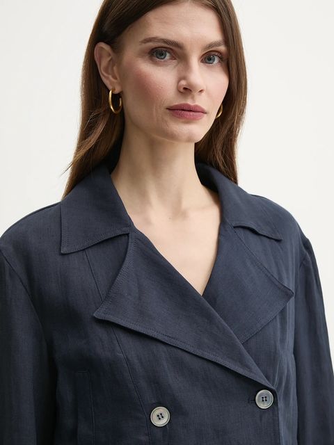 Marella płaszcz lniany FLAVIO