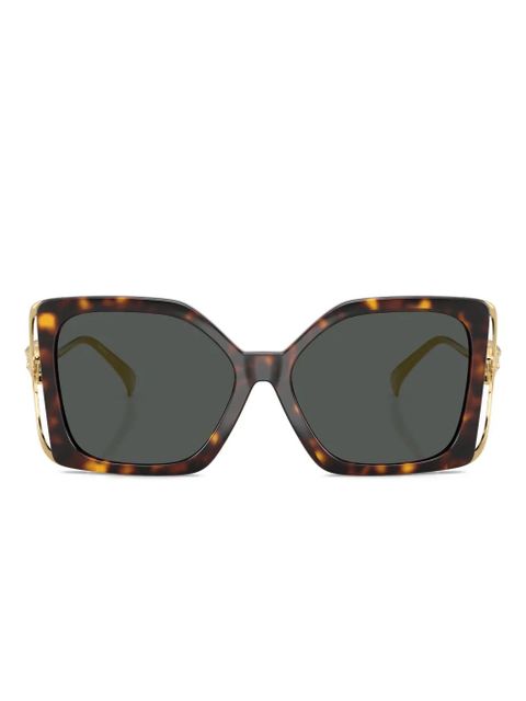 Versace Eyewear butterfly-frame sunglasses - Brown - zdjęcie produktu nr 1