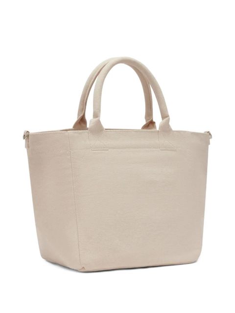 GANNI printed tote bag - Neutrals