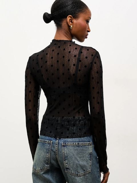 Answear.LAB bluzka damska kolor czarny gładka