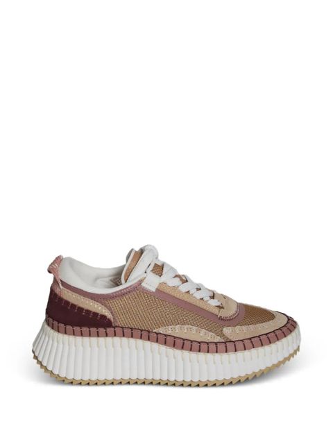 Chloé Nama lace-up sneakers - Neutrals - zdjęcie produktu nr 1