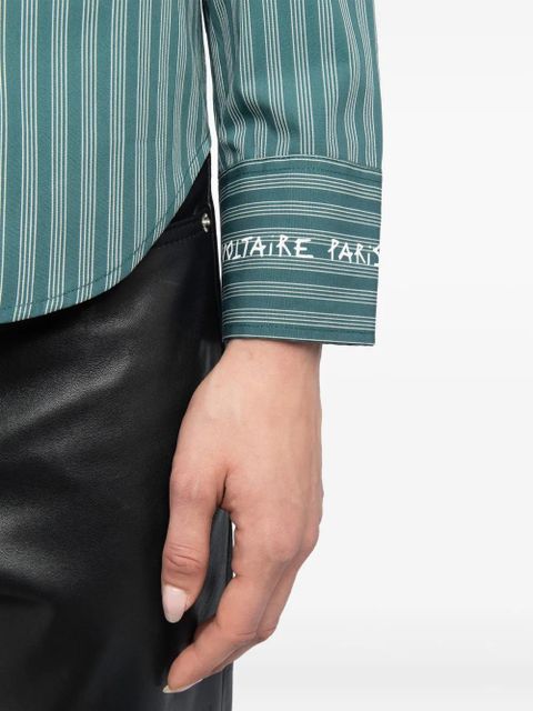 Zadig&Voltaire striped shirt - Green