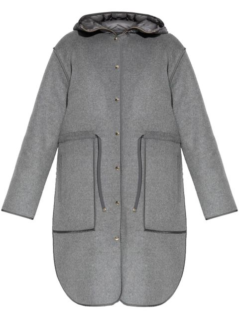 Moncler Bonrepos down coat - Grey - zdjęcie produktu nr 1
