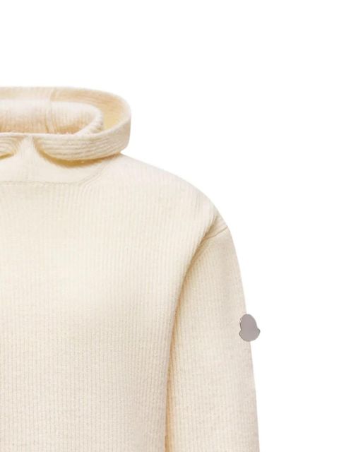Moncler x Jil Sander hood sweater - Neutrals - zdjęcie produktu nr 2