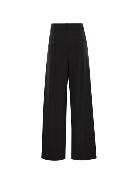 Weekend Max Mara dart wool trousers - Black - zdjęcie produktu nr 2