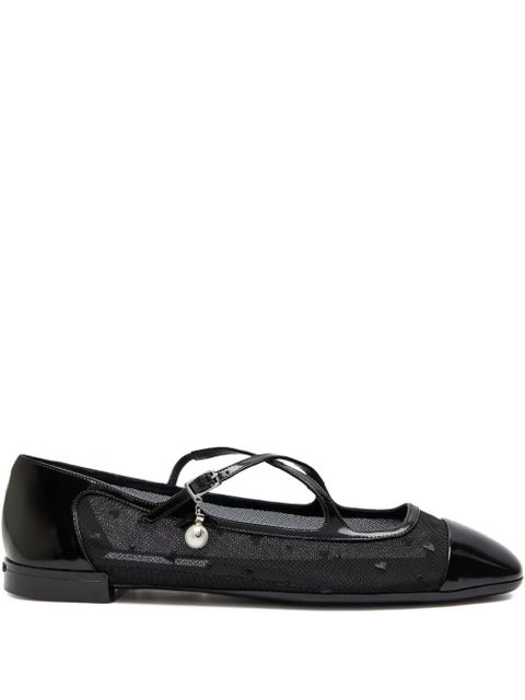 Jimmy Choo Eleri ballerina ballet flats - Black - zdjęcie produktu nr 1