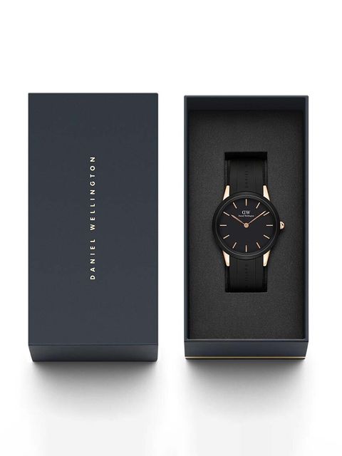 Daniel Wellington zegarek DW00100425 damski kolor czarny