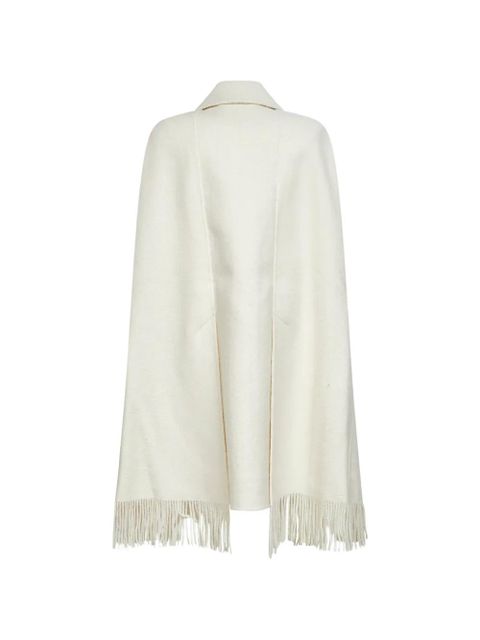TOTEME fringed cape - Neutrals - zdjęcie produktu nr 2