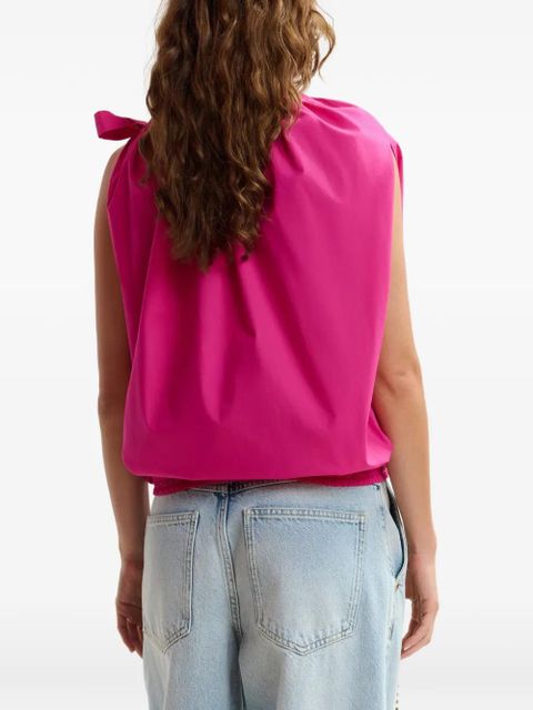 Essentiel Antwerp tie-detail blouse - Pink