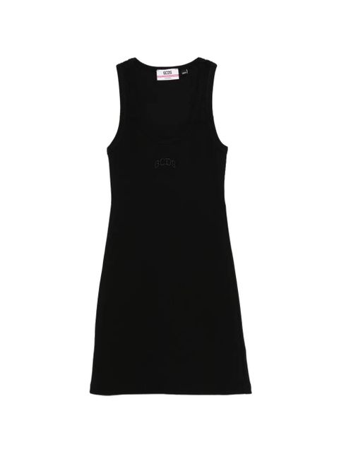 GCDS embroidered dress - Black - zdjęcie produktu nr 1