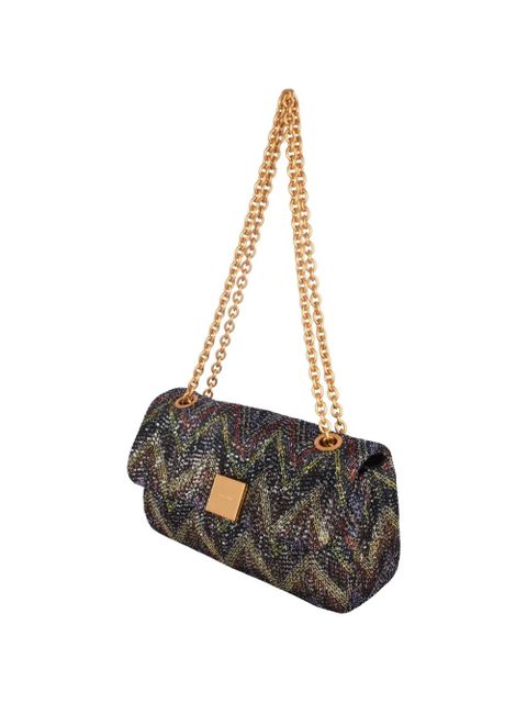 Missoni Caperdoni sequin-embellished shoulder bag - Black