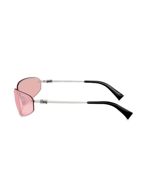 Miu Miu Eyewear cat-eye glasses - Silver