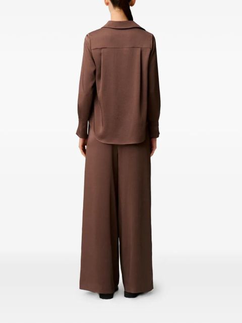 Claudie Pierlot long-sleeve top - Brown