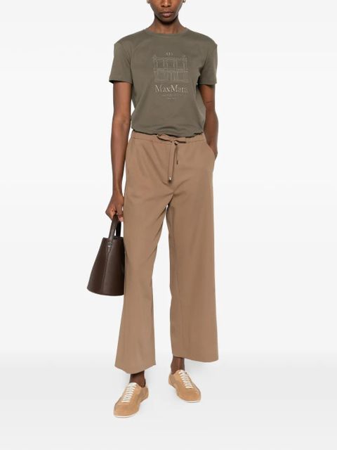 Max Mara drawstring trousers - Brown - zdjęcie produktu nr 2