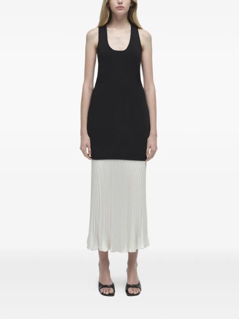 Simkhai Zaden pleated midi dress - Black