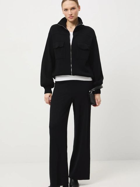 Medicine sweter damski kolor czarny lekki - zdjęcie produktu nr 1