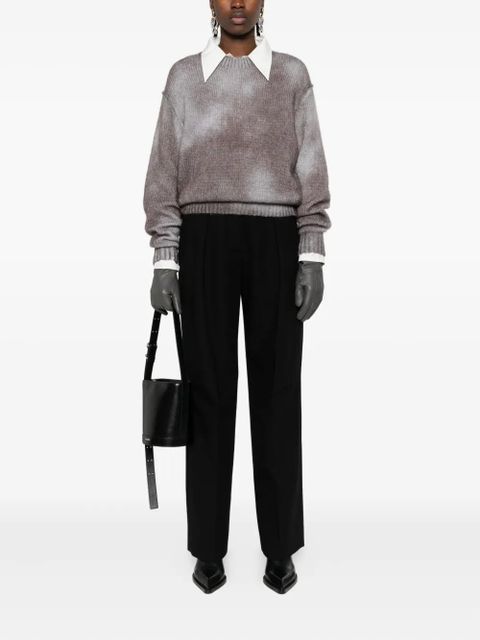 Jil Sander pleated wool trousers - Black - zdjęcie produktu nr 2