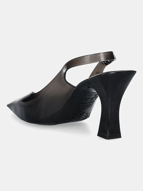 Melissa szpilki MELISSA SLINGBACK HEEL + LARROUDE kolor czarny M 33606 - zdjęcie produktu nr 2