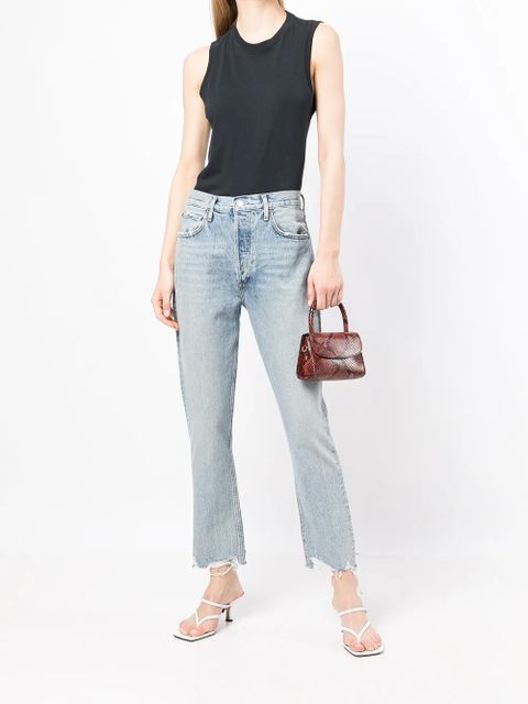 AGOLDE Amara sleeveless tank top - Blue - zdjęcie produktu nr 2