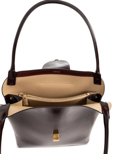 Versace Vivian leather shoulder bag - Brown