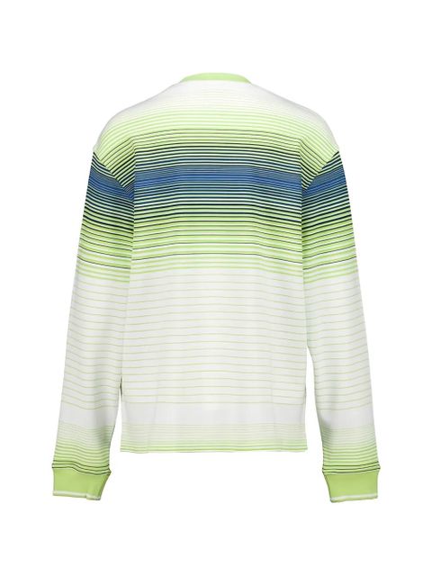 Casablanca striped long-sleeve sweater - White - zdjęcie produktu nr 2