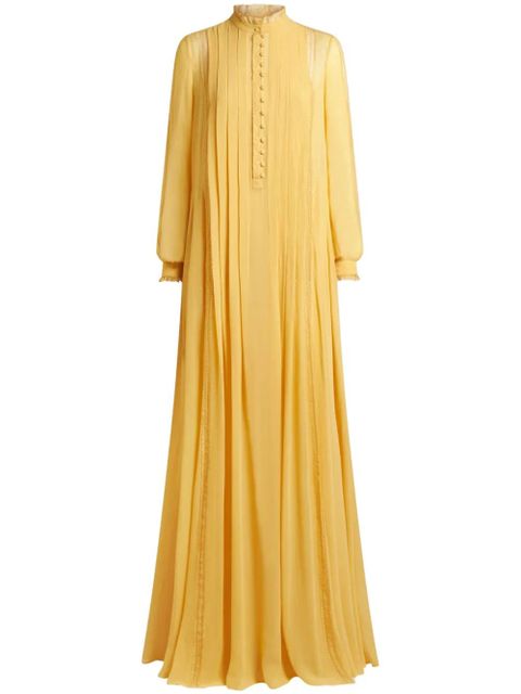 ETRO pleated gown - Yellow - zdjęcie produktu nr 1