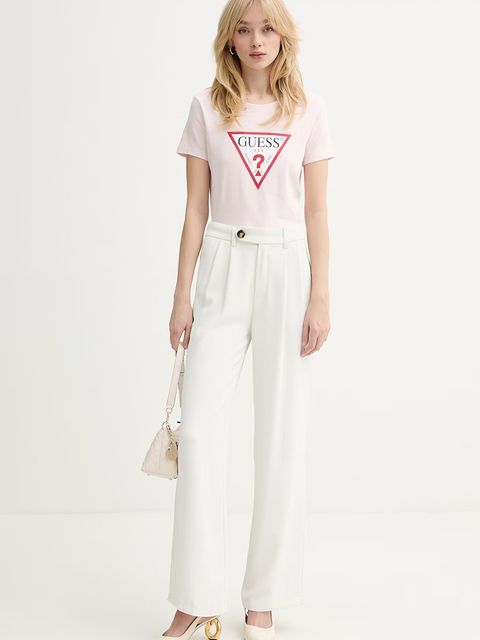 Guess t-shirt bawełniany - zdjęcie produktu nr 1