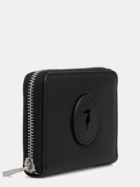 Trussardi portfel skórzany damski kolor czarny I029E000042N - zdjęcie produktu nr 2